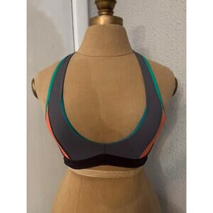 Without Walls Sports Color Block Exercise Bra XS Activewear Athleisure Casual